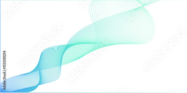 Obraz Abstract dynamic multicolor lines, waves. technology line stripe isolated science digital flowing black line. gradient colorful flowing wave design element. wavy lines gradient background.	