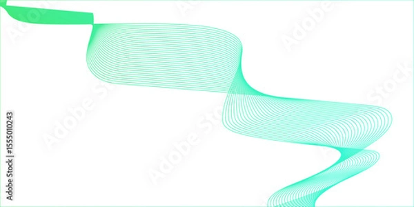 Obraz Abstract dynamic multicolor lines, waves. technology line stripe isolated science digital flowing black line. gradient colorful flowing wave design element. wavy lines gradient background.	