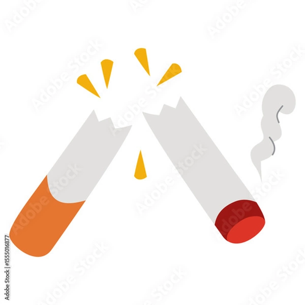 Obraz cigarette icon