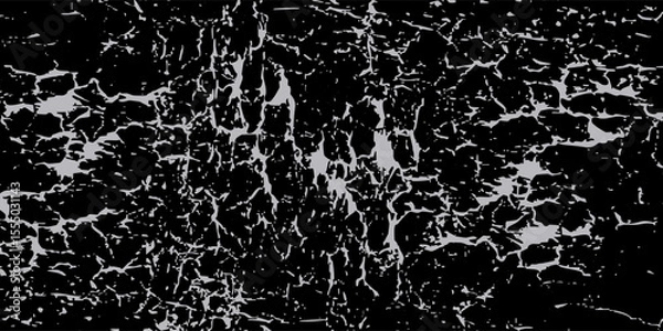 Fototapeta Scratched Grunge Urban Background Texture Vector. Dust Overlay Distress Grainy Grungy Effect. Distressed Backdrop Vector Illustration. Isolated Black on White Background.