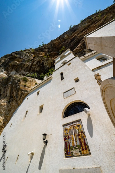 Obraz Monastère orthodoxe d'Ostrog au Montenegro