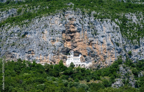 Obraz Monastère orthodoxe d'Ostrog au Montenegro