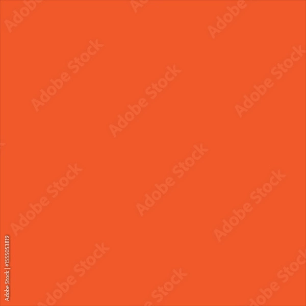 Fototapeta Bright Solid Orange Background – Flat Minimal Texture