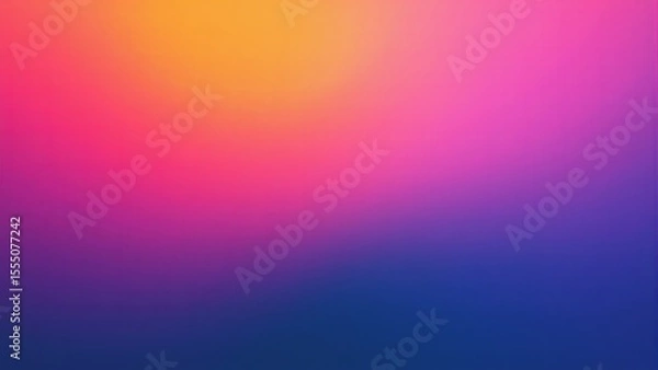 Obraz Vibrant Gradient Color Transition Background