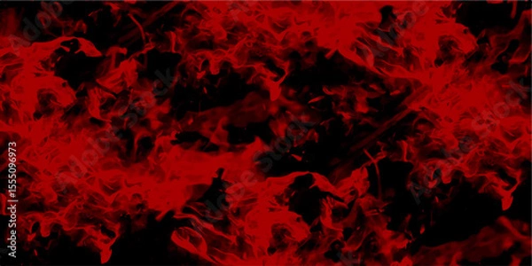 Fototapeta Abstract background with dark colorful  watercolor texture background .Trendy living red color texture of a concrete wall with cracks and scratches.Beautiful blurry and luxury dark colorful grunge wat