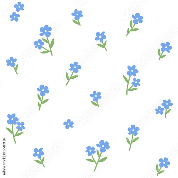 Obraz Four-leaf flower element. Set of 9 geometric emblem. Modern abstract linear shape for emblem, badge, insignia.