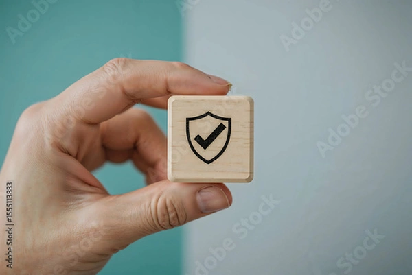 Obraz Secure Your Data  A Symbol of Protection and Data Security