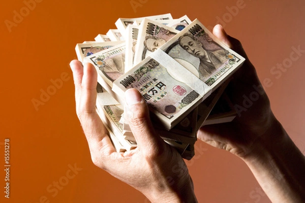 Fototapeta 札束