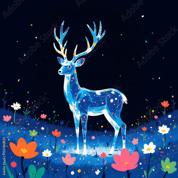 Obraz deer in the forest