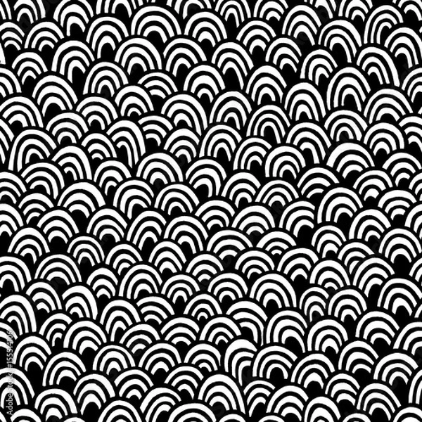 Fototapeta Seamless Waves