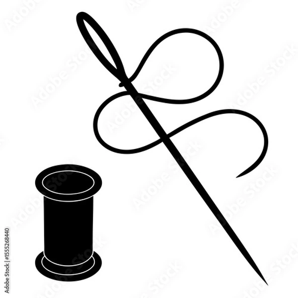 Obraz needle and thread