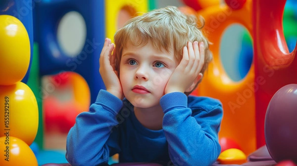 Fototapeta When sensory input is processed properly, it leads to smooth motor skills, attention, emotional regulation, and coordination. 