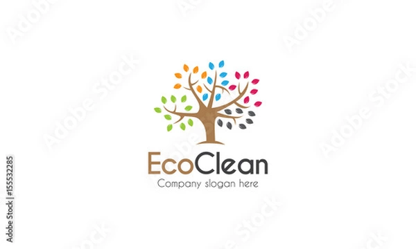 Obraz Colorful Tree Logo