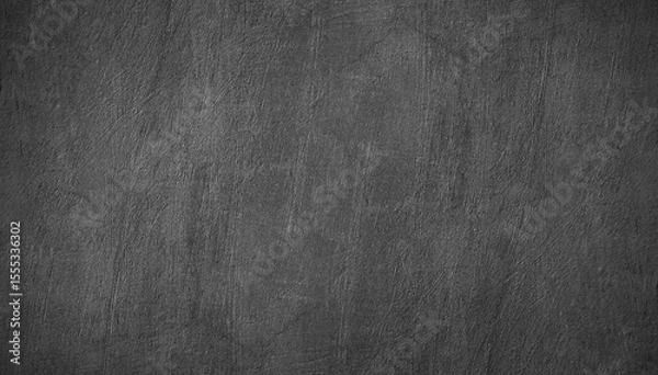 Obraz Black white dark gray concrete wall surface texture. Grunge background. Close-up. Simple minimal. Blank empty. Template. Design.