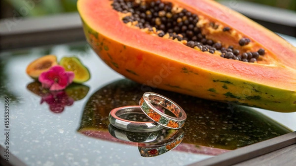 Obraz watermelon and melon