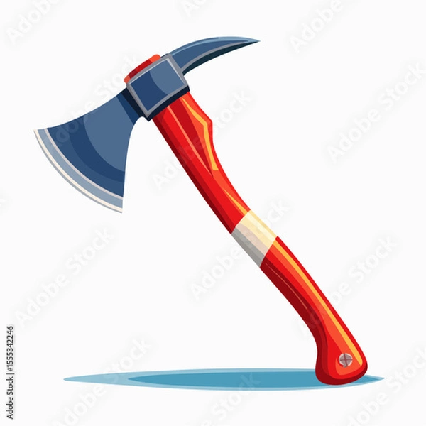 Obraz axe vector illustration