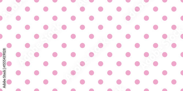 Obraz pink polka dots background