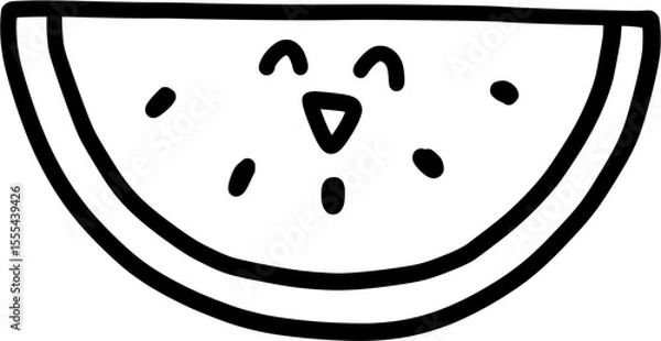 Obraz Watermelon, character