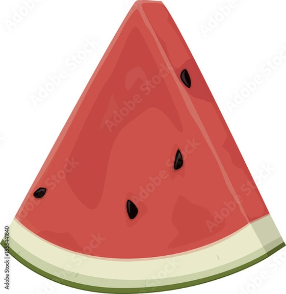 Obraz 수박 조각 일러스트 이미지