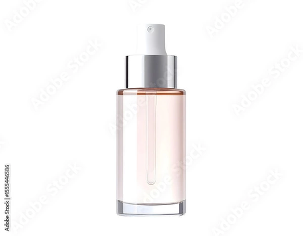Obraz Elegant serum bottle studio product shot