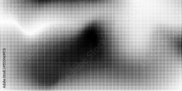 Fototapeta halfton pattern dot background texture overlay grunge distress linear vector. dots modern