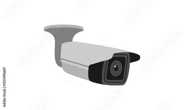 Obraz Top cctv camera design vector