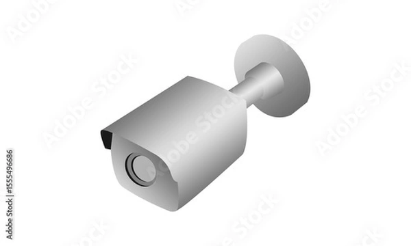 Obraz Cctv camera icon design vector