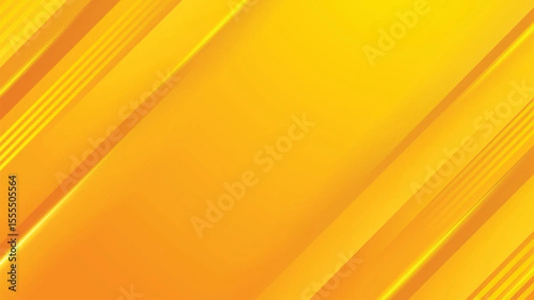 Fototapeta Yellow Geometric Gradient Vector Background