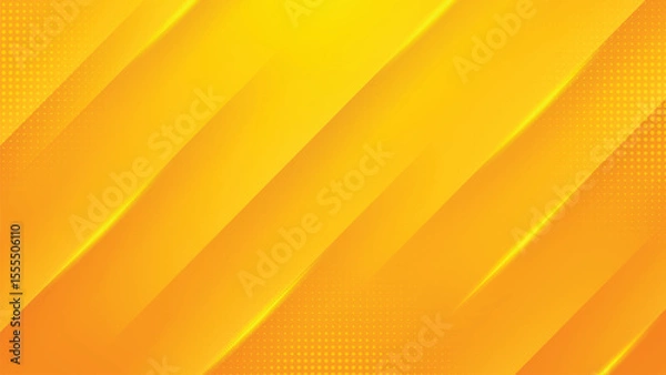 Fototapeta Yellow Geometric Gradient Vector Background