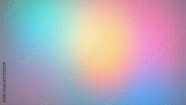 Fototapeta Pastel Rainbow Gradient Background Soft Color Blend Subtle Texture