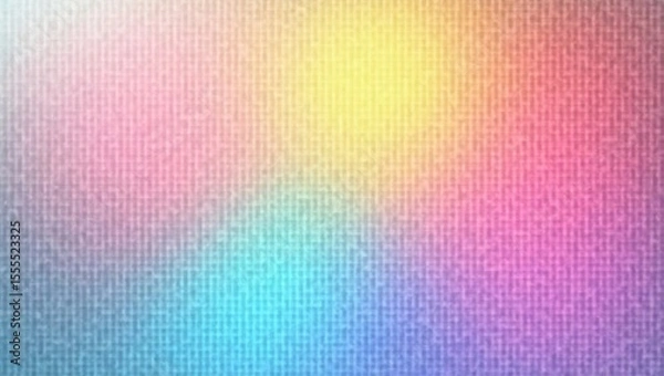 Fototapeta Pastel Rainbow Gradient Textured Background image