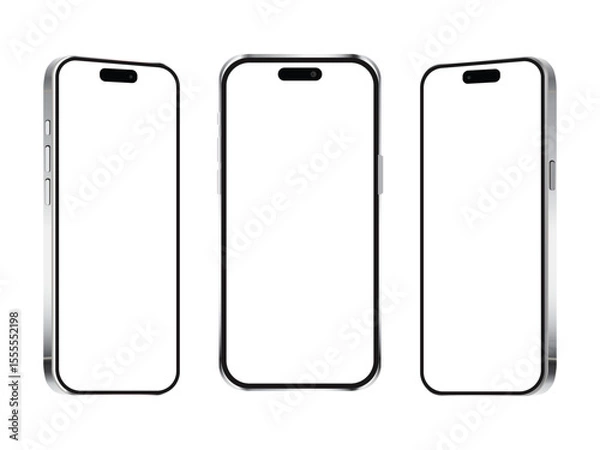 Fototapeta Phone mockup editable