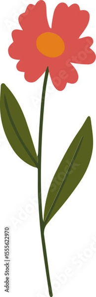 Obraz red rose flower