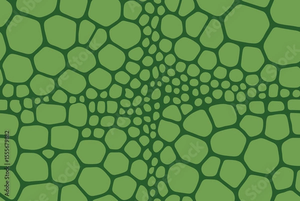 Obraz Seamless iguana Skin Inspired Green Reptile Scale Texture