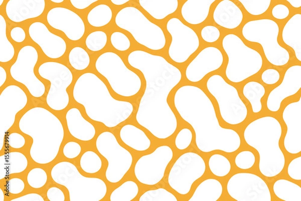Obraz Seamless Yellow Poison Dart Frog Skin Pattern Texture