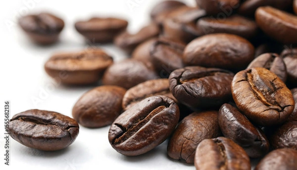 Fototapeta Gloss & Grind Macro Roasted Arabica Beans