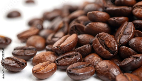 Fototapeta Gloss & Grind Macro Roasted Arabica Beans