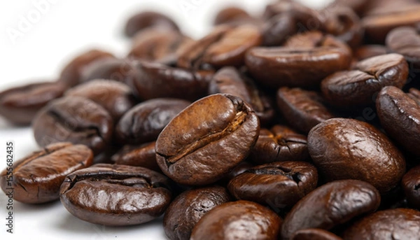 Fototapeta Gloss & Grind Macro Roasted Arabica Beans