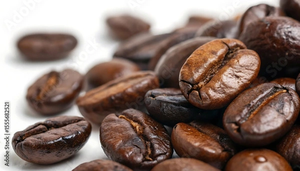 Fototapeta Gloss & Grind Macro Roasted Arabica Beans