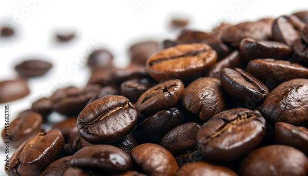 Fototapeta Gloss & Grind Macro Roasted Arabica Beans