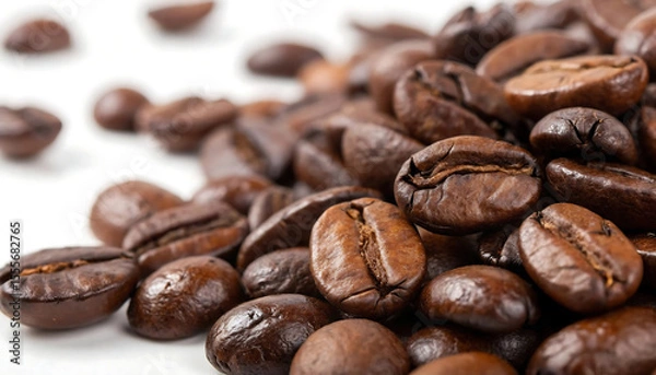 Fototapeta Gloss & Grind Macro Roasted Arabica Beans