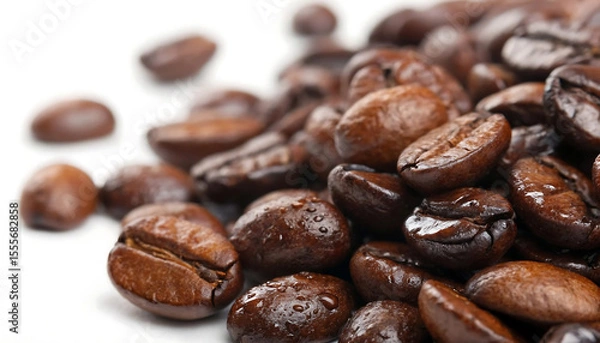 Fototapeta Gloss & Grind Macro Roasted Arabica Beans