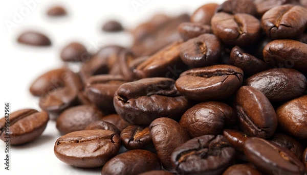 Fototapeta Gloss & Grind Macro Roasted Arabica Beans