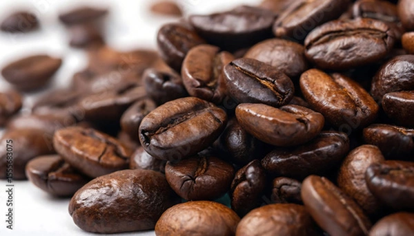 Fototapeta Gloss & Grind Macro Roasted Arabica Beans