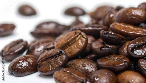 Fototapeta Gloss & Grind Macro Roasted Arabica Beans