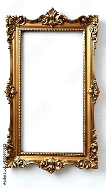 Obraz antique gold frame