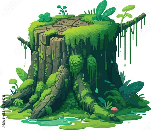 Fototapeta  Island of Tranquil Greenery