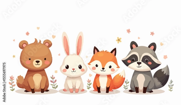 Fototapeta dog vector 