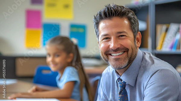 Obraz mentor school principal