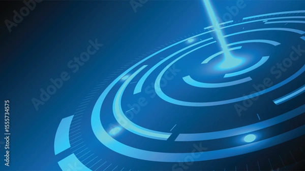Obraz Hi-tech Stroke light background material for presentation